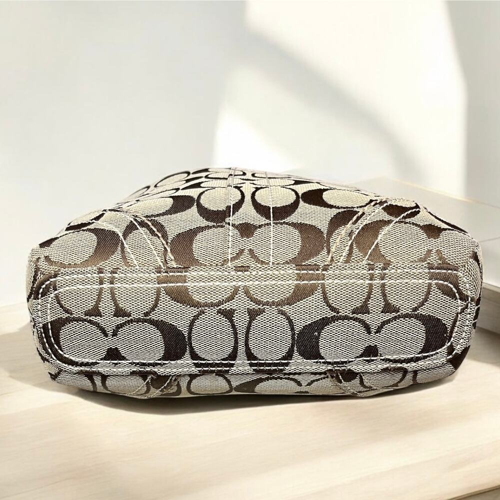 Y2K Coach 10402 Signature Duffle Bag - Gem